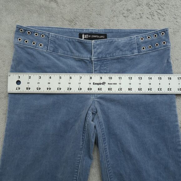 J. Lo By: Jennifer Lopez Jeans Junior's 7 Low-Rise Corduroy Bootcut 28" Inseam - Picture 7 of 14